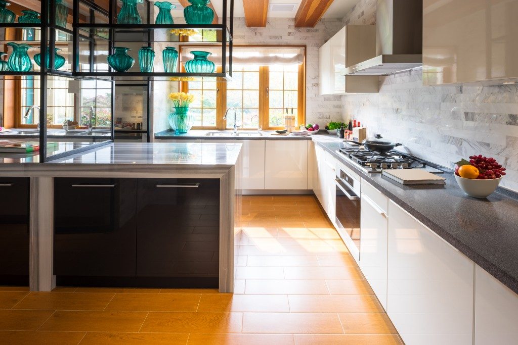 interior design of kitchen