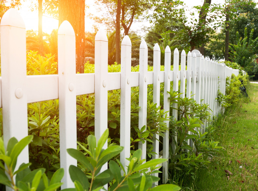 A well-designed DIY fence